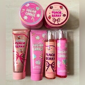 Bath and body bundle of 6